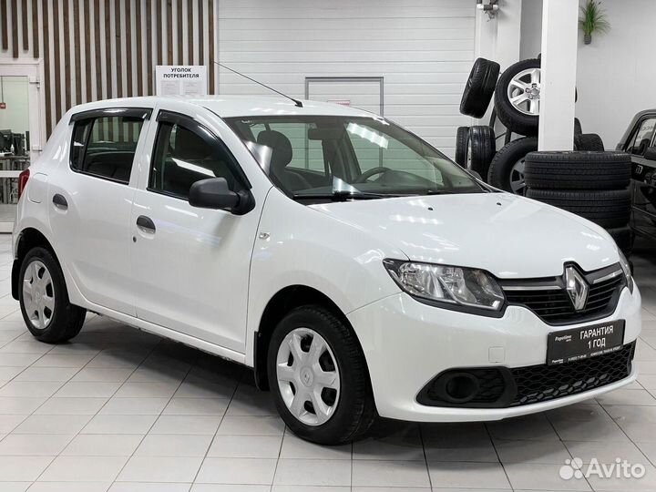Renault Sandero 1.6 МТ, 2018, 134 604 км