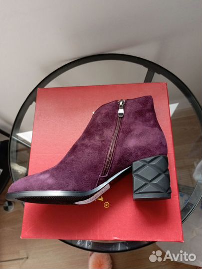 Ботильоны женские, 37р. Натур. замша