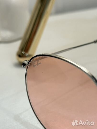 Очки ray ban RB3447 розовые