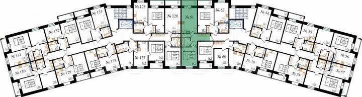 1-к. квартира, 47,6 м², 7/8 эт.