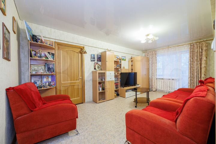 3-к. квартира, 58,6 м², 2/5 эт.