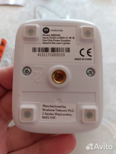 Видео радио няня motorola