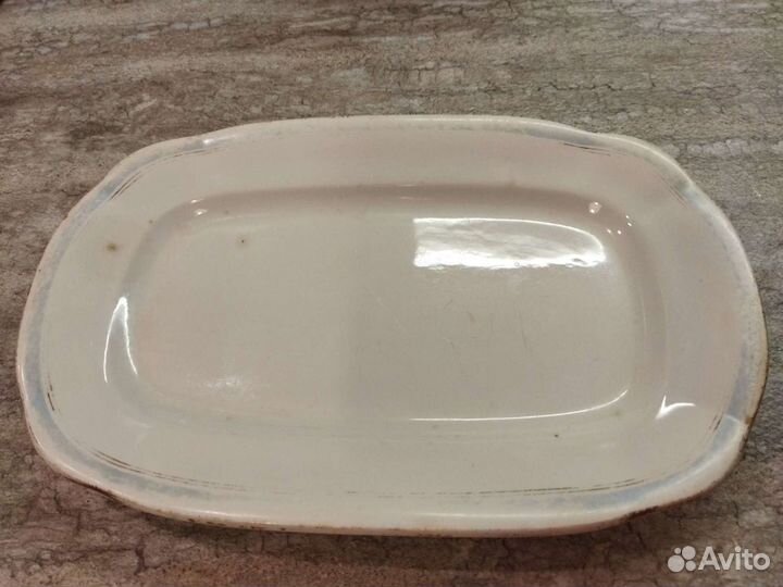 Блюдо. Фарфор. Кузнецов