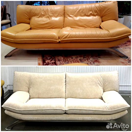 Восстановление, ремонт, перетяжка мебели под ключ