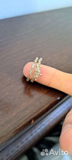 Кольцо и серьги серебро