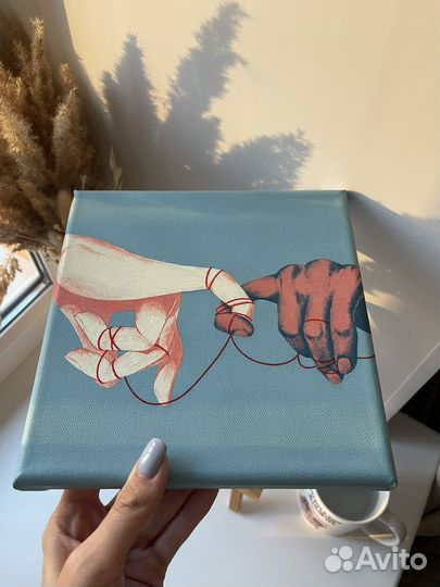 Картина Тонкая красная нить