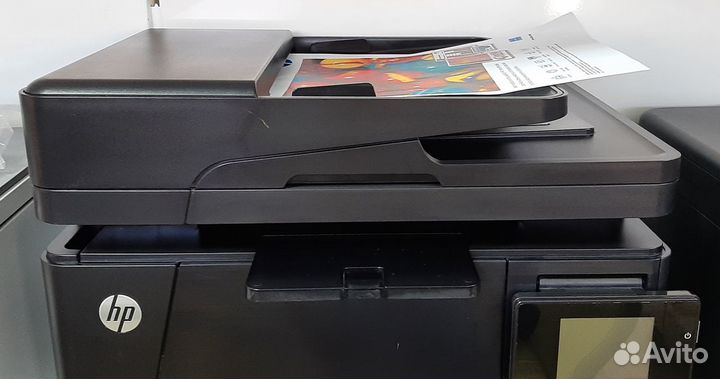 Мфу лазерное HP Color LaserJet Pro M177fw Гарантия