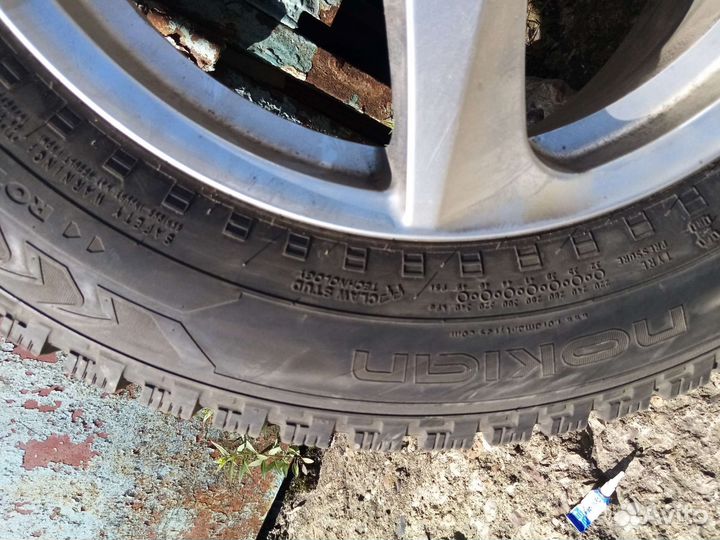 Зимняя резина с дисками r17