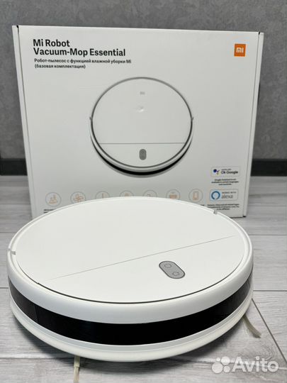 Робот пылесос xiaomi mi robot vacuum mop essential