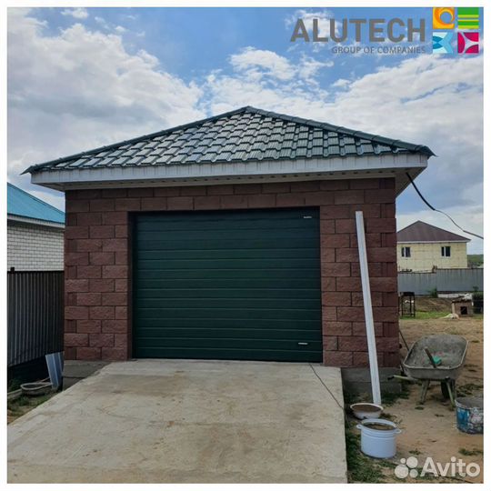 Гаражные ворота alutech