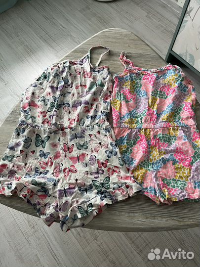 Пакет вещей для девочки на рост 116-122