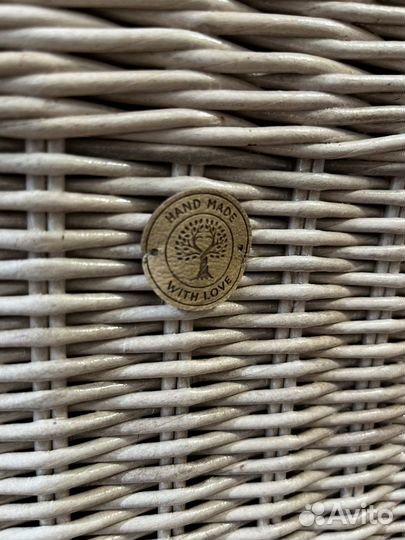 Плетеный сундук (система хранения) из эко-лозы