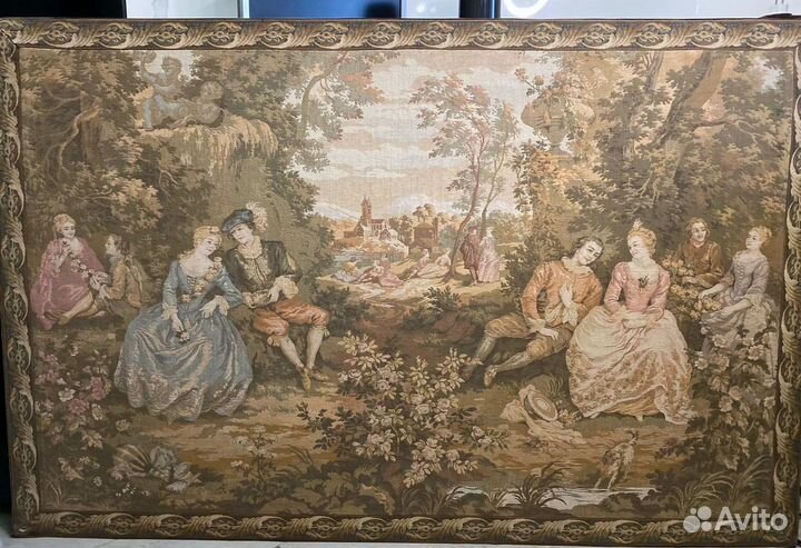 Гобелен старинный Франция 20в