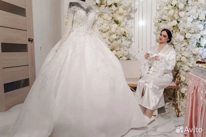 Ослепительное свадебное платье