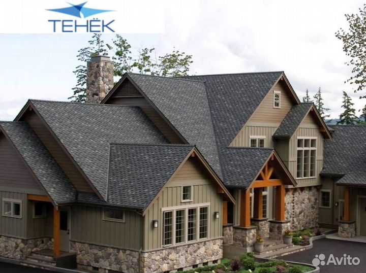 Мягкая черепица деке