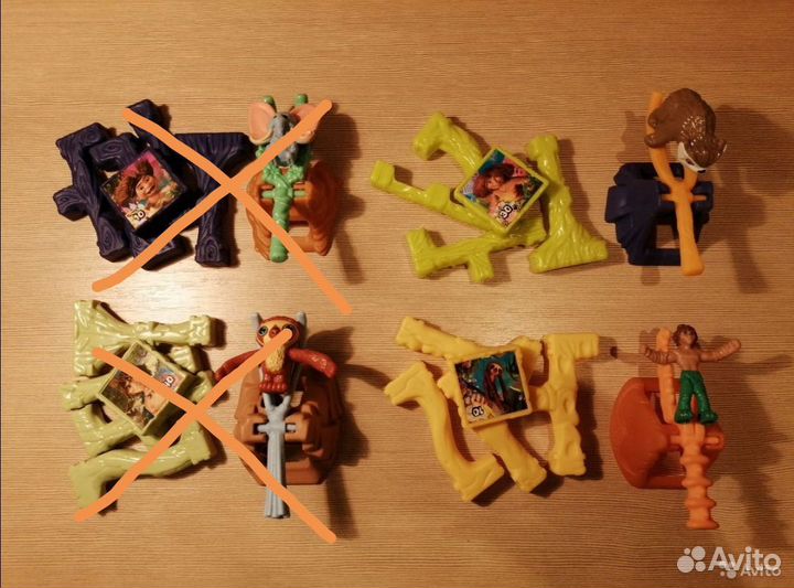Игрушки из Макдональдса Хэппи Мил