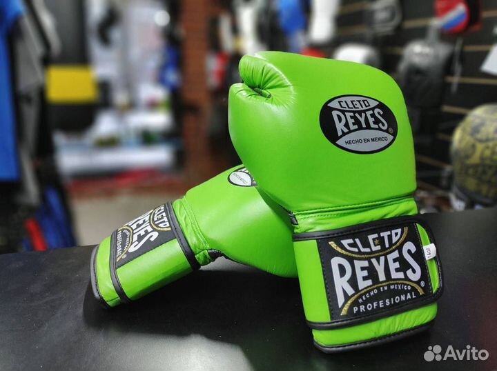 Боксерские перчатки Cleto Reyes Green