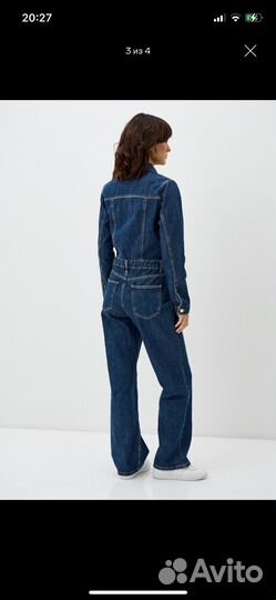 Комбинезон джинсовый новый с биркой 42