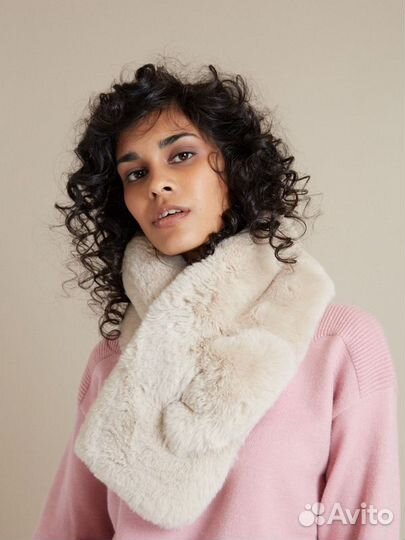 Шарф-Воротник zara эко мех