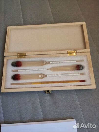 Набор ареометров спиртометров