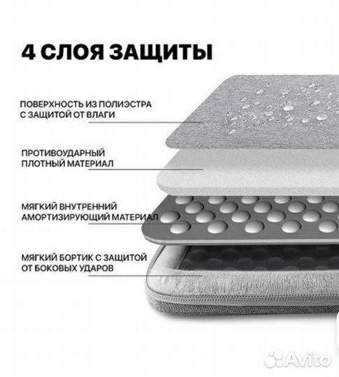 Чехол для ноутбука 16