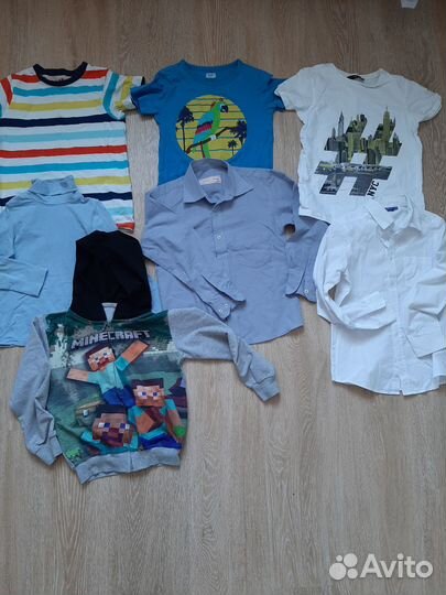 Вещи пакетом для мальчика 6-8 лет (17 вещей)