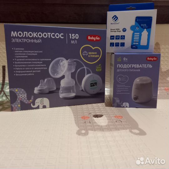 Молокоотсос электрический Baby GO