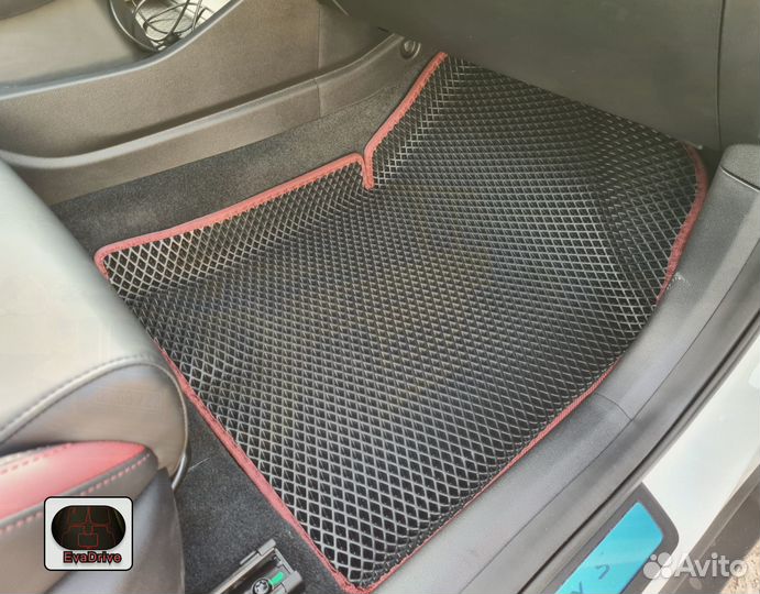 Eva/Эва/Эво коврики 3D и с вырезом в любой авто