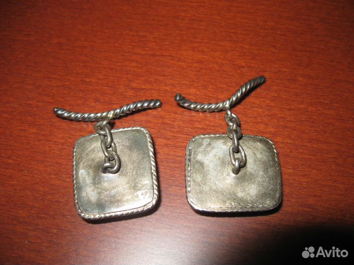 Антикварные и винтажные запонки Европа