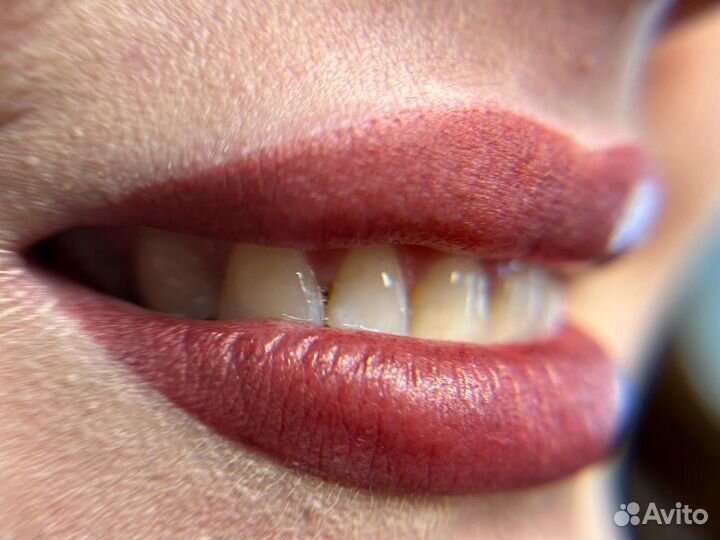 Перманентный макияж татуаж брови губы стрелки