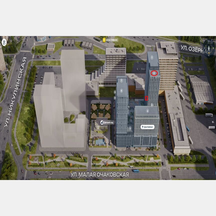 3-к. квартира, 67,4 м², 5/30 эт.