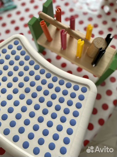 Икея подставка для ног и стучалка