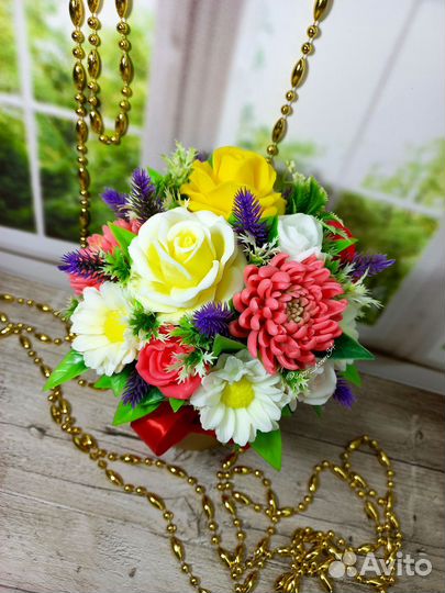 Мыльный букет