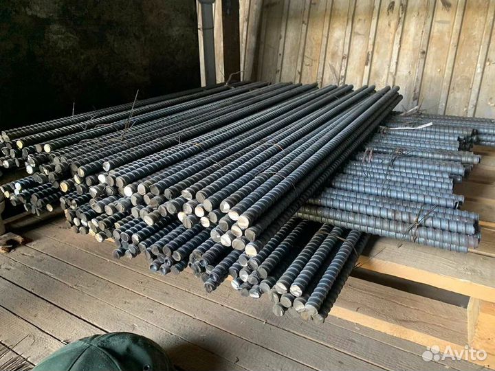 Шпилька для опалубки, литые гайки