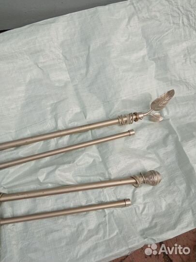 Карнизы для штор двухрядный металлический