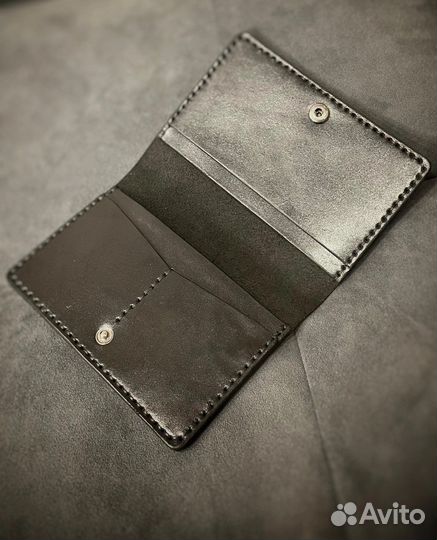 Обложка для автодокументов натуральная кожа