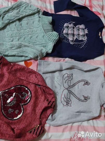Одежда пакетом для девочки 110-116