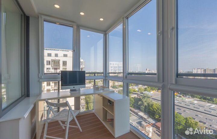 Остекление балконов и лоджий