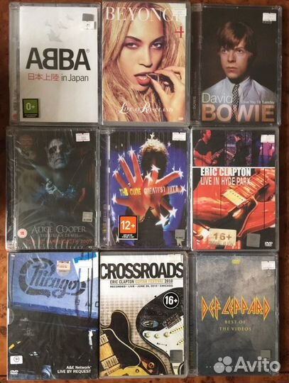 DVD Новые/Лицензионные/Концерты/live