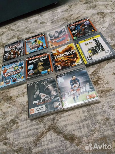 Игровая приставка ps3 super slim + игры