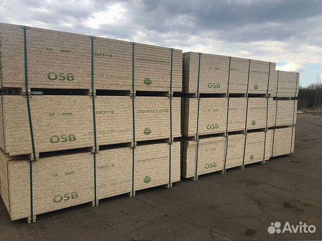 1250x2500 Плита осб 9мм Ultralam