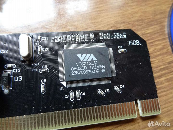 Контроллер USB 2.0 VIA VT6212L