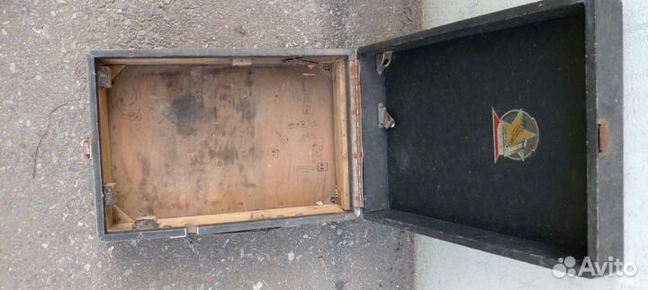 Футляр -ящик для граммафона