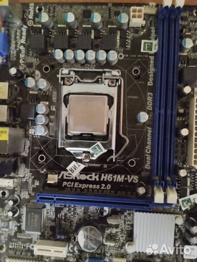Материнская плата с процессором 1155 сокет