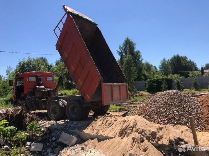 Песок Щебень Отсев Пгс Грунт Торф Керамзит Навоз