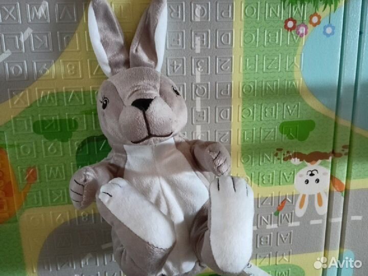Мягкая игрушка заяц из IKEA gosig kanin