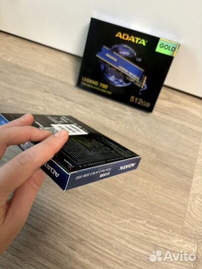 SSD диск nvme adata Legend 700 512GB M.2