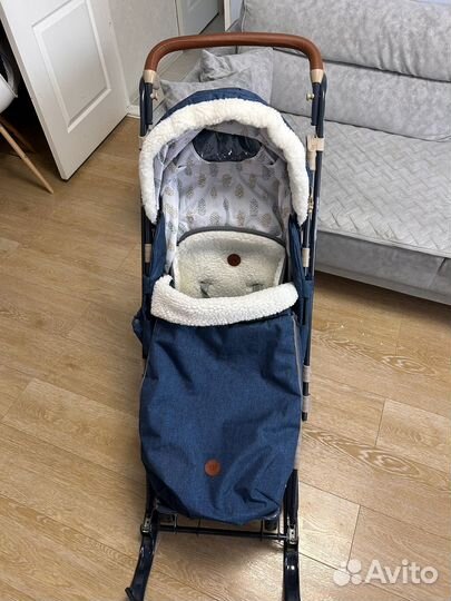 Санки коляска ника 7-8