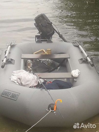 Лодочный мот3,5. Лодка Шкипер 260нт