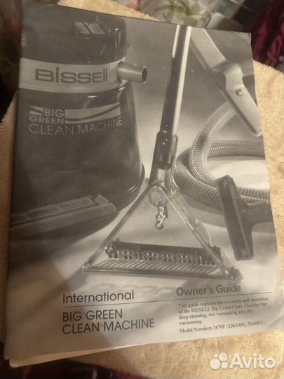 Инструкция к пылесосу Bissell